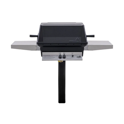 PGS A40 Cast Aluminum Gas Grill On In-Ground Post