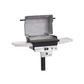 PGS T-Series T40 Commercial Cast Aluminum Gas Grill With Timer On In-Ground Post