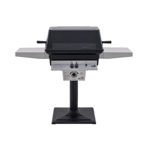 PGS T-Series T40 Commercial Cast Aluminum Gas Grill With Timer On Bolt-Down Patio Post