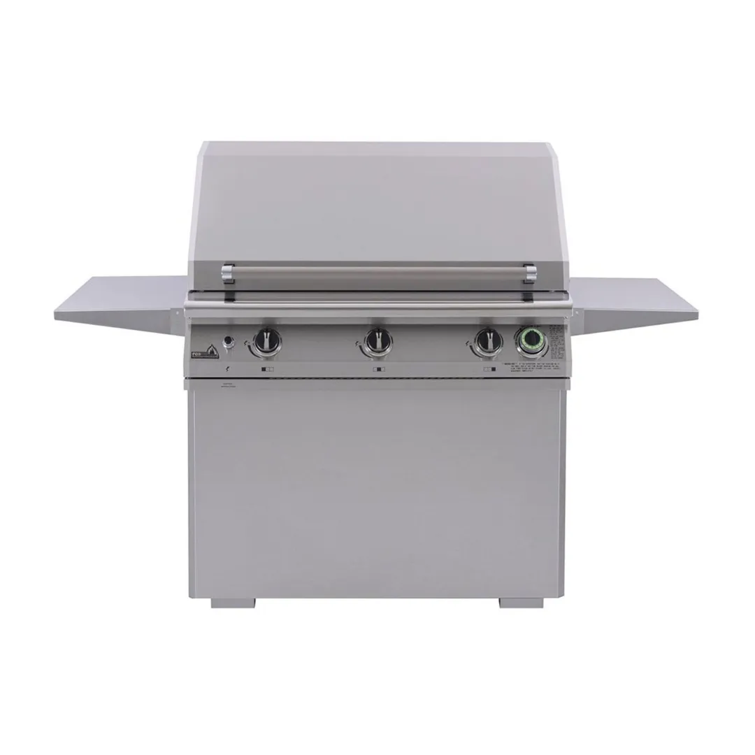 PGS Legacy Pacifica Gourmet 39-Inch Natural Gas Grill on Pedestal With Timer