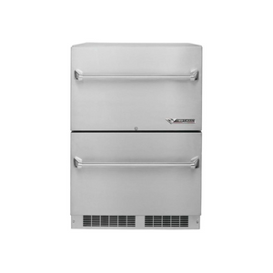 Twin Eagles 24-Inch Outdoor Rated Double Drawer Refrigerator