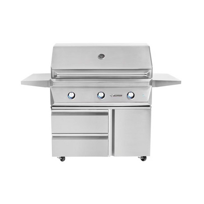 Twin Eagles 42-Inch 3-Burner Gas Grill On Deluxe Cart