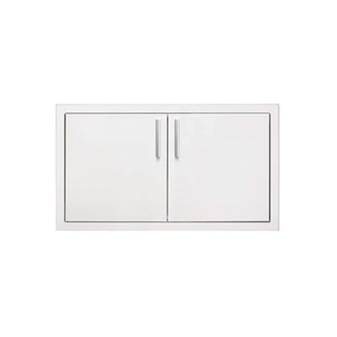 American Made Grills 33-Inch Stainless Steel Flush Mount Double Access Door with Hidden Hinge