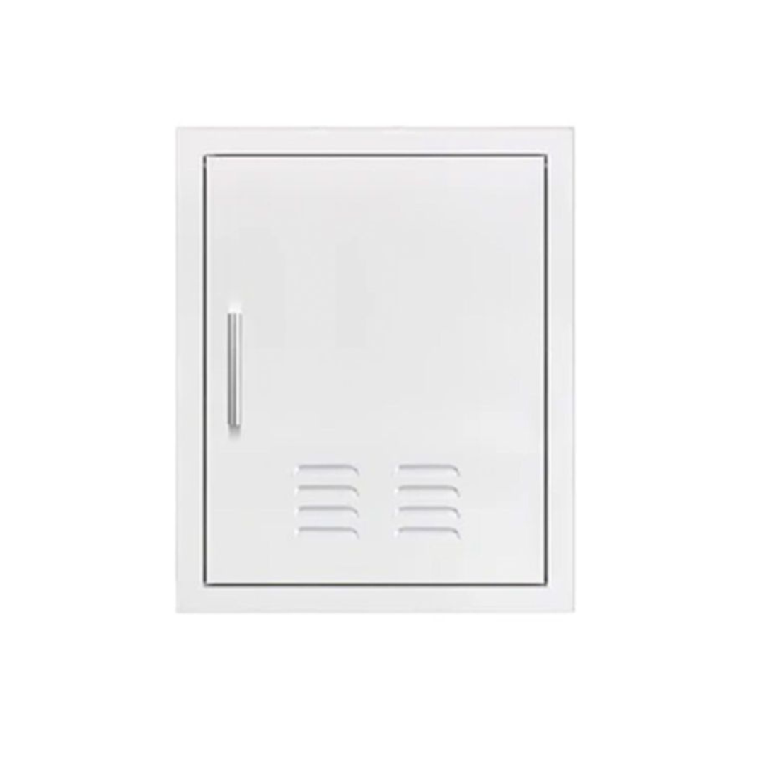 American Made Grills 18 x 22-Inch Stainless Steel Vented Vertical Single Access Door with Hidden Hinge