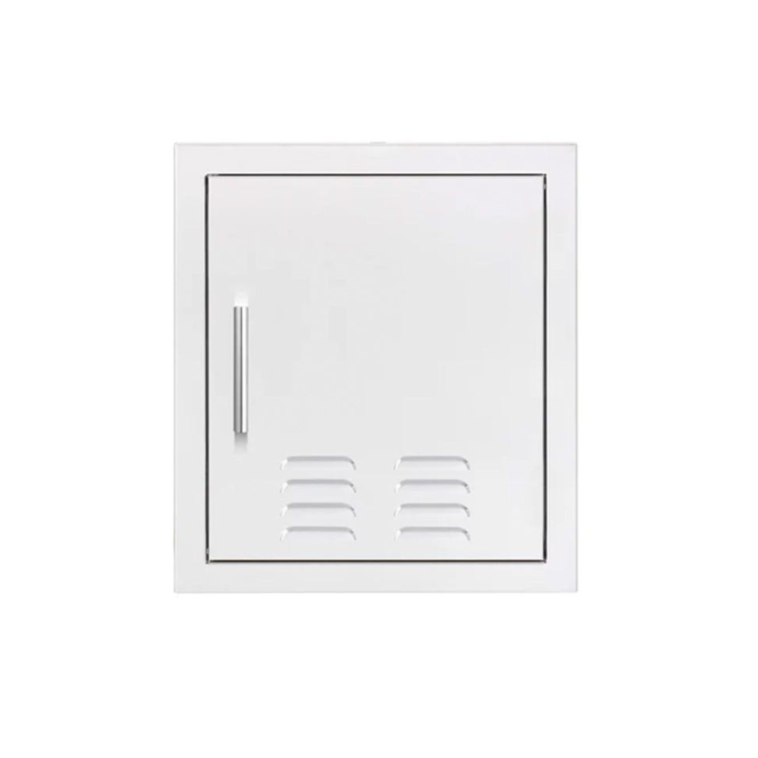 American Made Grills 16 x 18-Inch Stainless Steel Vertical Vented Single Access Door with Hidden Hinge