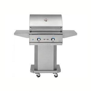 Delta Heat 26-Inch 2-Burner Gas Grill On Pedestal Cart