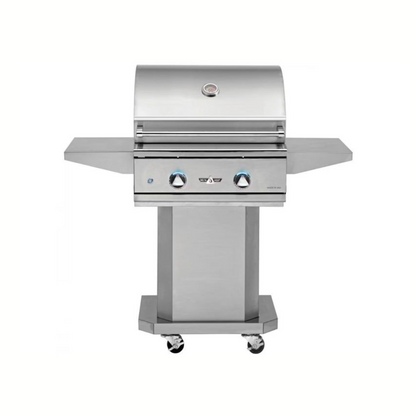 Delta Heat 26-Inch 2-Burner Gas Grill On Pedestal Cart