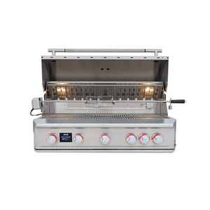Blaze LTE PRO 40-Inch 5-Burner Built-In Gas Grill With Rear Infrared Burner & Rotisserie