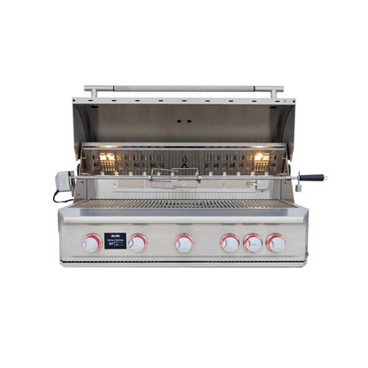 Blaze LTE PRO 40-Inch 5-Burner Built-In Gas Grill With Rear Infrared Burner & Rotisserie