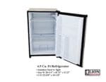 Refrigerator and Bar Center with Top Shelf Package Deal - 200013