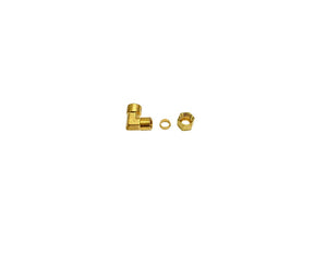 Delta Heat Elbow, Brass, 3/8 Cc X 1/8 Fip - 12601