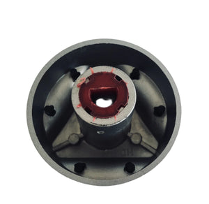 Delta Heat Knob, Delta Heat, Silver Metallic W/Black Graphics - 13195