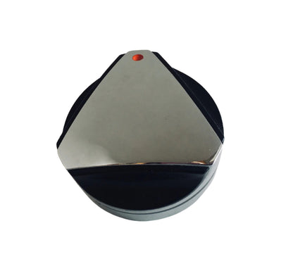 Delta Heat Knob, Delta Heat, Silver Metallic W/Black Graphics - 13195
