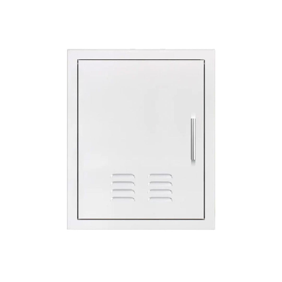 Summerset 18 x 22-Inch Stainless Steel Vented Vertical Single Access Door with Hidden Hinge