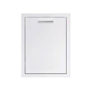 Summerset 20-Inch Roll-Out Stainless Steel Double Trash or Recycling Bin