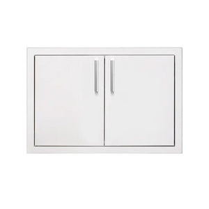 Summerset 26-Inch Stainless Steel Double Access Door with Hidden Hinge