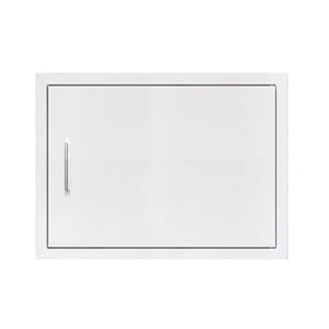 Summerset 27-Inch Stainless Steel Horizontal Single Access Masonry Door with Hidden Hinge