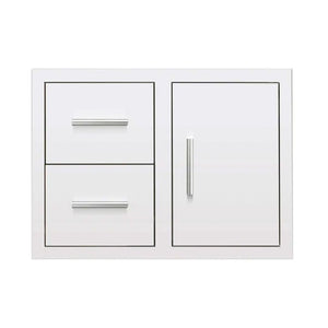 Summerset 30-Inch Stainless Steel 2-Drawer and Access Door Combo with Hidden Hinge