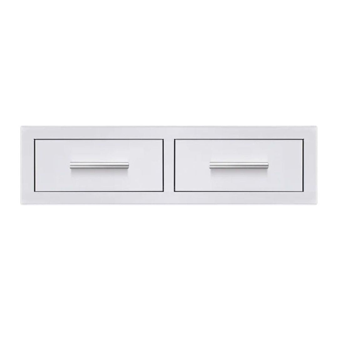 Summerset 32-Inch Stainless Steel Flush Mount Horizontal Double Access Drawer