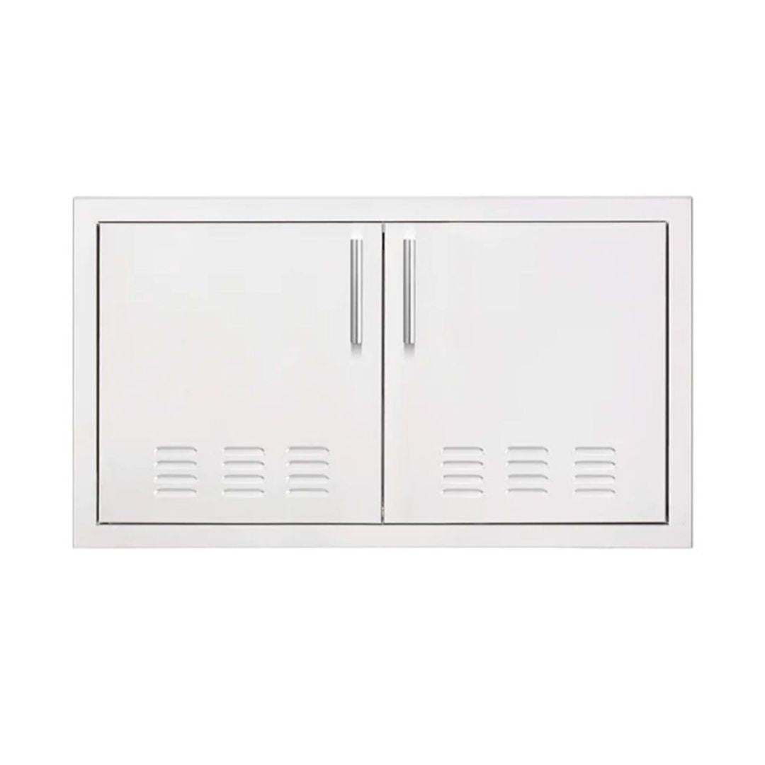 Summerset 33-Inch Stainless Steel Vented Double Access Door with Hidden Hinge