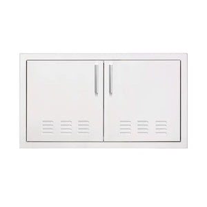 Summerset 33-Inch Stainless Steel Vented Double Access Door with Hidden Hinge