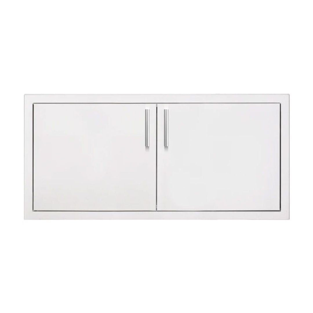 Summerset 36-Inch Stainless Steel 2-Drawer Dry Storage Pantry & Access Door Combo with Hidden Hinge