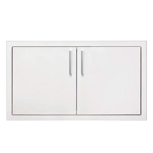 Summerset 45-Inch Stainless Steel Masonry Double Access Door with Hidden Hinge