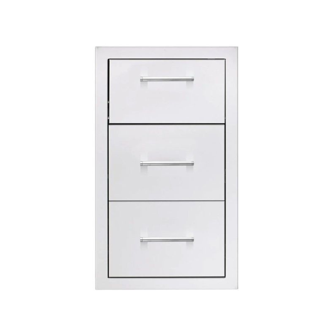 TrueFlame 17-Inch Vertical 2-Drawer & Paper Towel Holder Combo