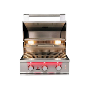 TrueFlame 25-Inch 3-Burner Built-In Gas Grill