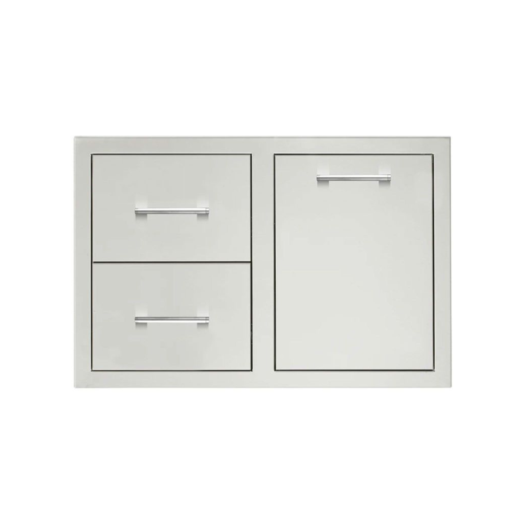 TrueFlame 33-Inch 2-Drawer & Access Door Combo