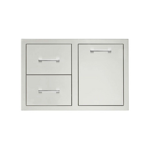 TrueFlame 33-Inch 2-Drawer & Access Door Combo