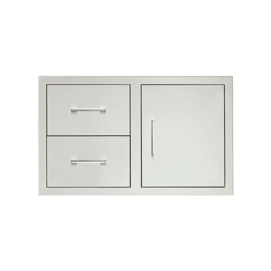 TrueFlame 36-Inch 2-Drawer & Access Door Combo