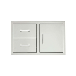 TrueFlame 36-Inch 2-Drawer & Access Door Combo