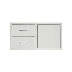 TrueFlame 42-Inch 2-Drawer & Access Door Combo