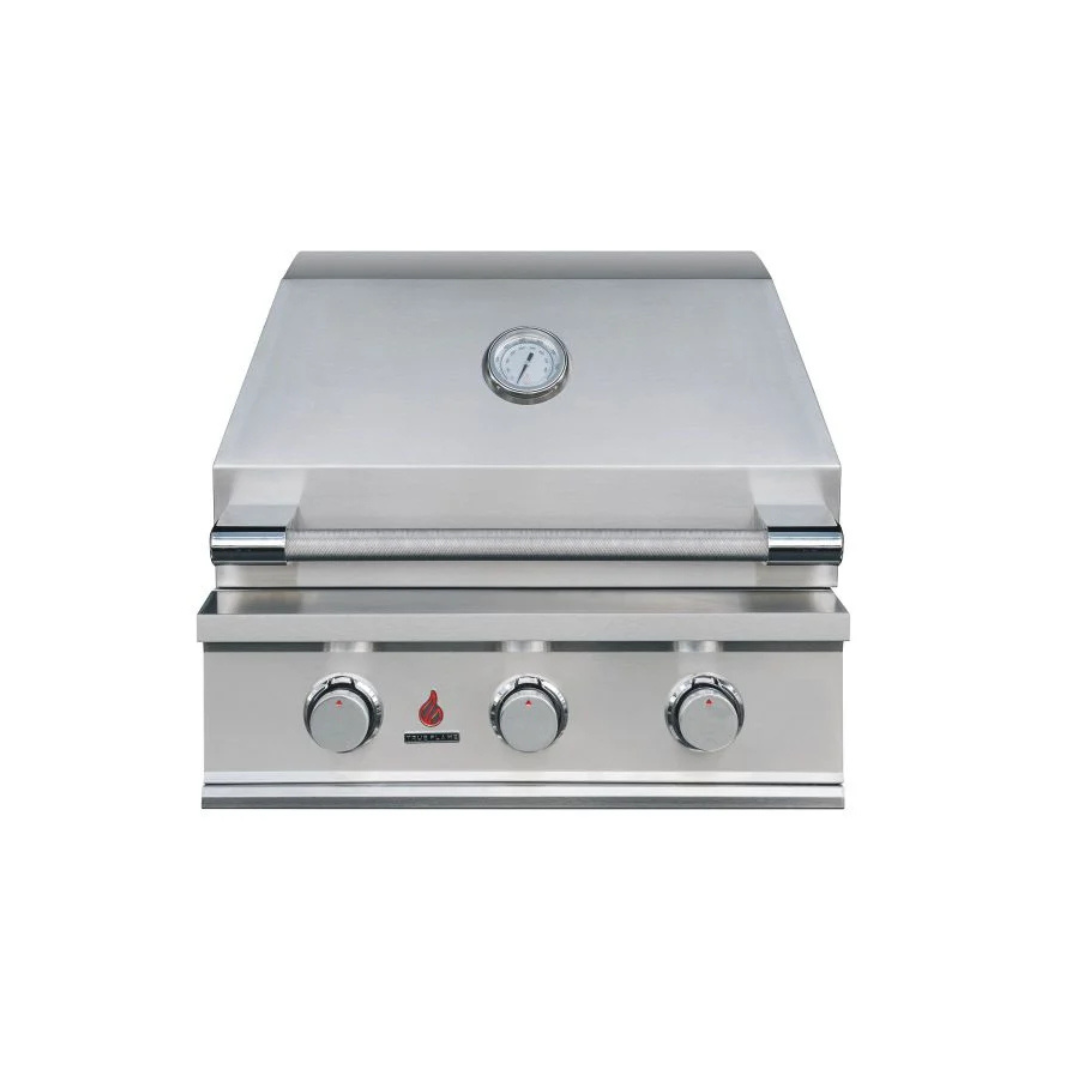 TrueFlame E Series 25-Inch 3-Burner Built-In Gas Grill