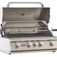 Bull Angus 30-Inch 4-Burner Built-In Gas Grill With Rotisserie