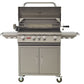 Bull Angus 30-Inch 4-Burner Gas Grill with Rotisserie and Cart