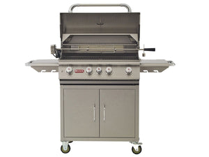 Bull Angus 30-Inch 4-Burner Gas Grill with Rotisserie and Cart