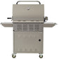 Bull Angus 30-Inch 4-Burner Gas Grill with Rotisserie and Cart