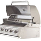 Bull Brahma 38-Inch 5-Burner Built-In Gas Grill With Rotisserie