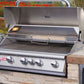 Bull Brahma 38-Inch 5-Burner Built-In Gas Grill With Rotisserie