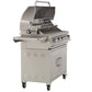 Bull Brahma 38-Inch 5-Burner Gas Grill with Rotisserie and Cart