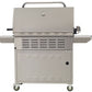 Bull Brahma 38-Inch 5-Burner Gas Grill with Rotisserie and Cart