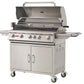 Bull Brahma 38-Inch 5-Burner Gas Grill with Rotisserie and Cart