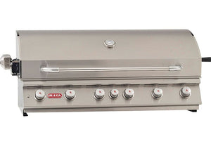 Bull Diablo 46-Inch 6-Burner Built-In Gas Grill With Rotisserie