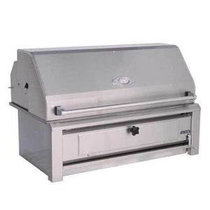 Luxor 42" Built-in Charcoal Grill with Roll Hood AHT-42-CHAR-BI