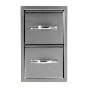 Luxor Medallion Double Storage Drawer AHT-M-2D