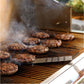 PGS T-Series T40 Commercial Cast Aluminum Gas Grill With Timer On Black Portable Pedestal Base