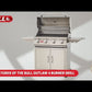 Bull Outlaw 30-Inch 4-Burner Gas Grill with Cart