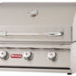 Bull Steer Premium 24-Inch 3-Burner Built-In Gas Grill